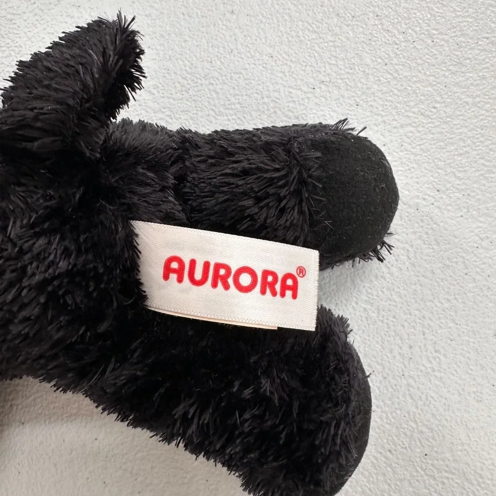 Aurora‎ Flopsies Dog Mr Nick Scottie Scottish Terrier Plush Black Stuffed Animal